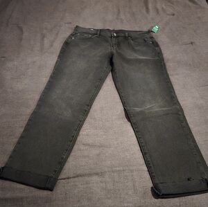 GAP Women's Straight Leg Black Jeans